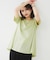 【UVカット/接触冷感/Tシャツ】異素材ドッキングペプラム