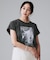 【コットン100/プリントロゴ】フォトTシャツ