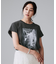 【コットン100/プリントロゴ】フォトTシャツ