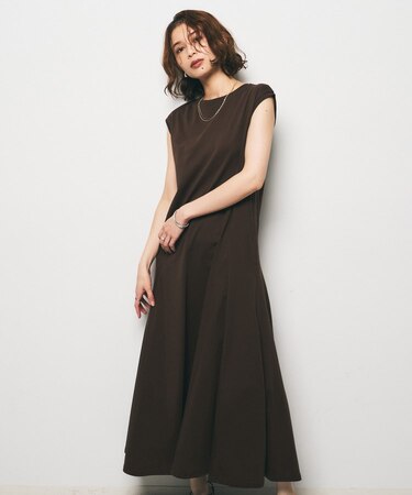 【Audrey and John Wad】ダブルシルケット天竺ワンピース