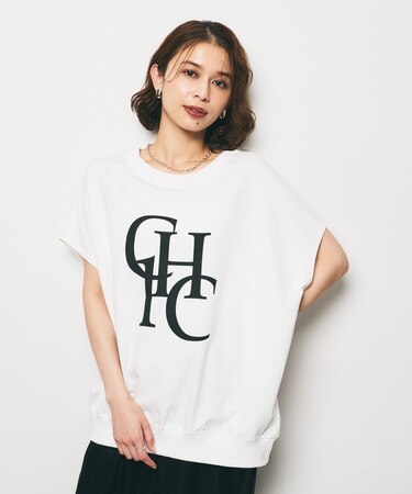 【CHIGNON】別注 ミニ裏毛フレンチスリーブプルオーバー