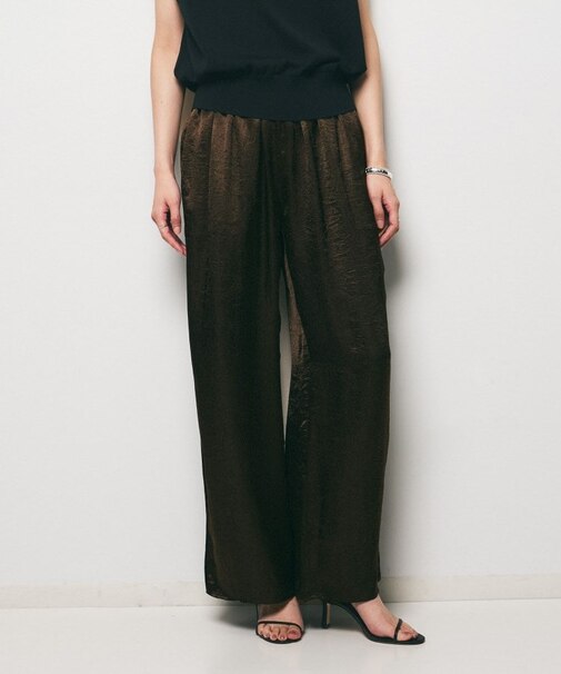 【GREY CHORD】LISA（リサ）サテンワイドパンツ