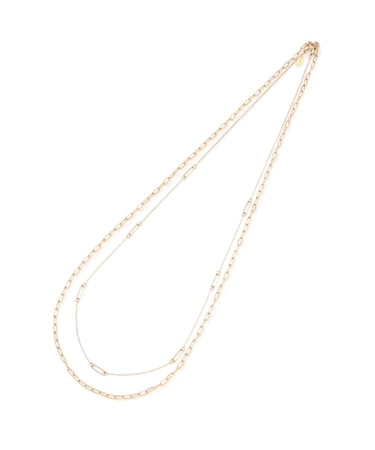 【ステンレス】ロングチェーンネックレス