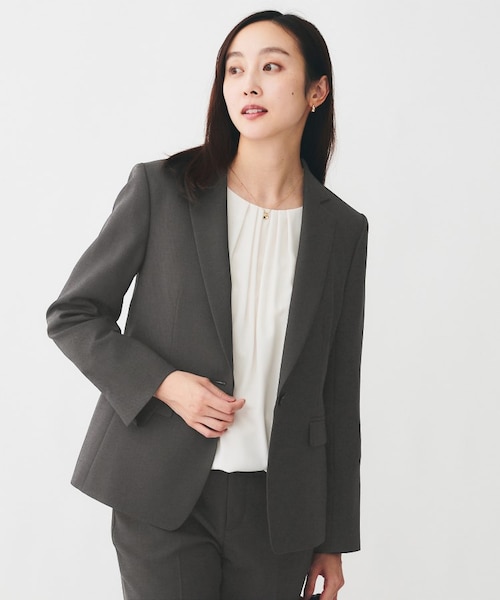 最終値下げ【美品】plantation メランジクロス　ジャケット GRAND COLLECTION JACKET