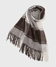 【名品/定番人気】ウールチェックストール