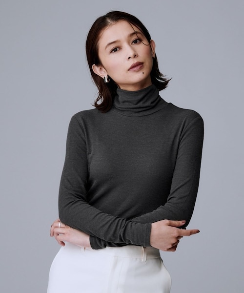 WEB限定] CHEVAL plus ボーダーカットソー｜ヒューマンウーマンの通販