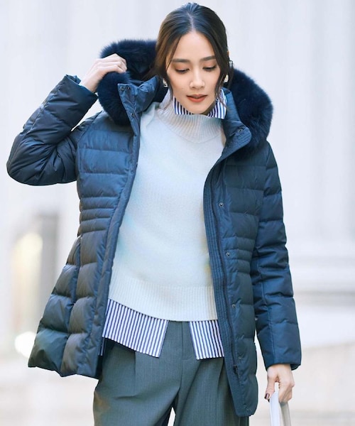 西川ダウン(R)／ソロテックスAラインダウン｜ナノ・ユニバースの通販