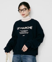 【CHIGNON】別注ロゴスウェット