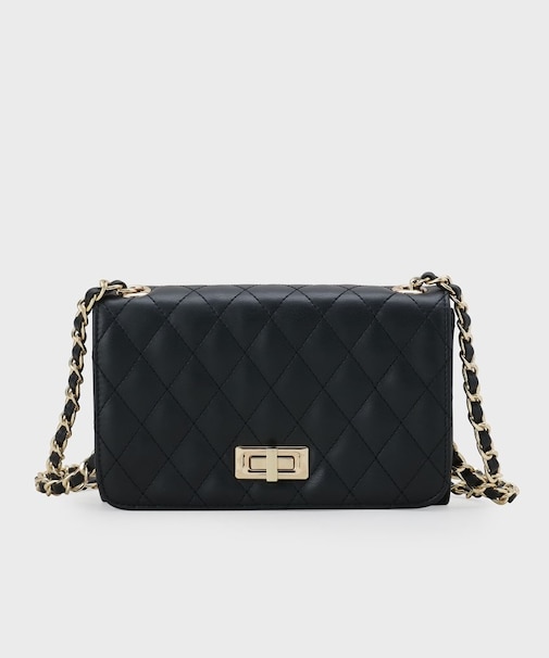 キルティングチェーンショルダー