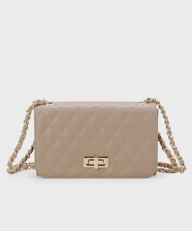 キルティングチェーンショルダー