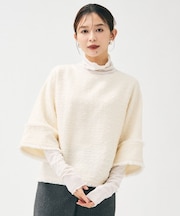 【きれいめ／体型カバー】ツイードドルマントップス