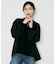 【TORRAZZO DONNA】ニット×ファブリック ハイブリッドブラウス