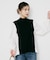 【TORRAZZO DONNA】ニット×ファブリック ハイブリッドブラウス