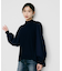 【TORRAZZO DONNA】ニット×ファブリック ハイブリッドブラウス