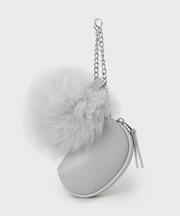 【トレンド／ギフト】ファー＆ポーチチャーム