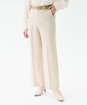 【イージーケア/接触令感/UVカット】エアリー ワイドパンツ