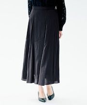 【洗える/セレモニーにも/後ろウエストゴム】ロングスカート