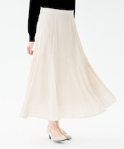 【洗える/セレモニーにも/後ろウエストゴム】ロングスカート