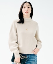 スポンディッシュ ボトルネックプルオーバー