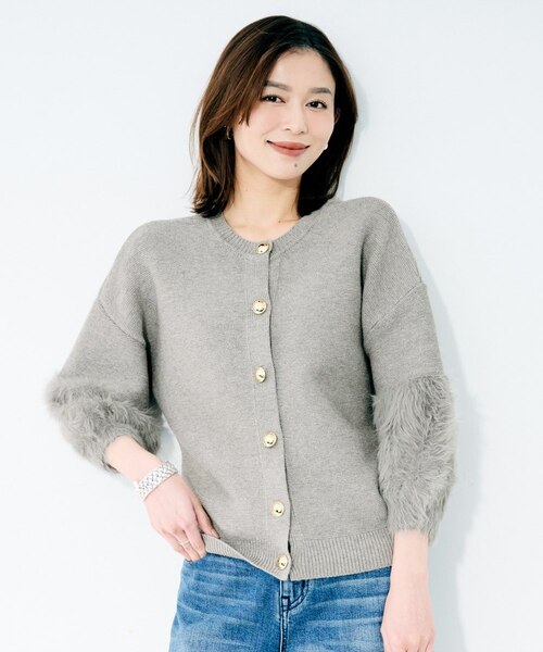 【TORRAZZO DONNA】ファースリーブ2wayプルオーバー TORRAZZO DONNA】ファースリーブ2wayプルオーバー｜アンタイトルの通販