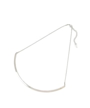 【追加/ステンレス】カーヴィプレートショートネックレス