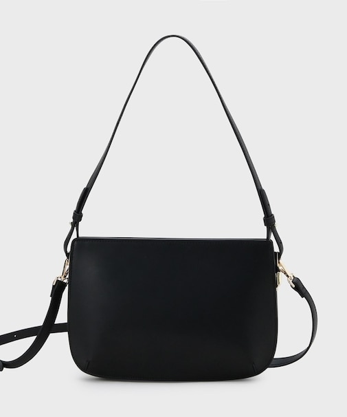 スプリットレザーフラットショルダー