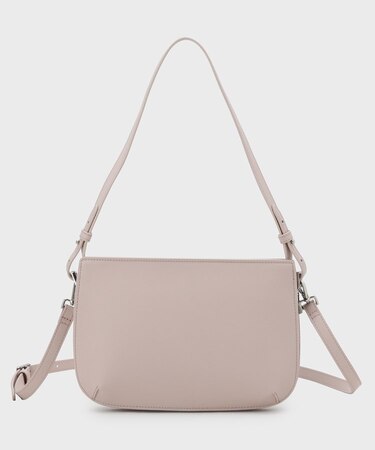 スプリットレザーフラットショルダー