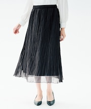 シャイニープリーツスカート