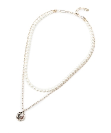 【Made In Japan】ガラスパールレイヤードネックレス