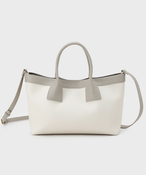 バイカラートート