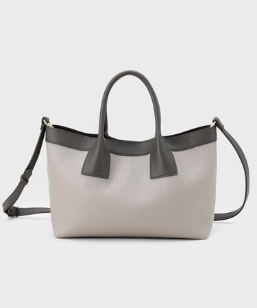 バイカラートート