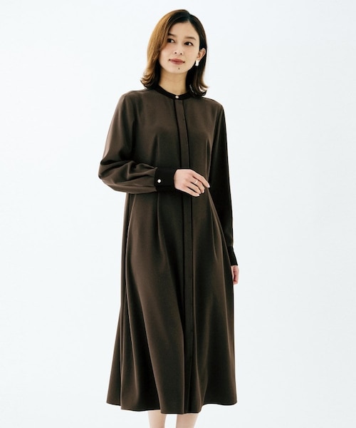 バイカラー ワンピース｜アンタイトルの通販｜&mall（アンドモール