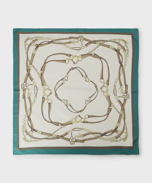 リバーベルトプリントスカーフ