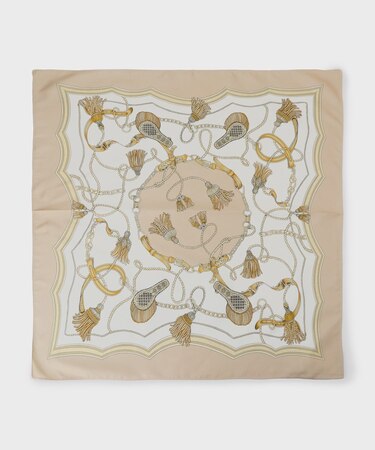 リバータッセルプリントスカーフ