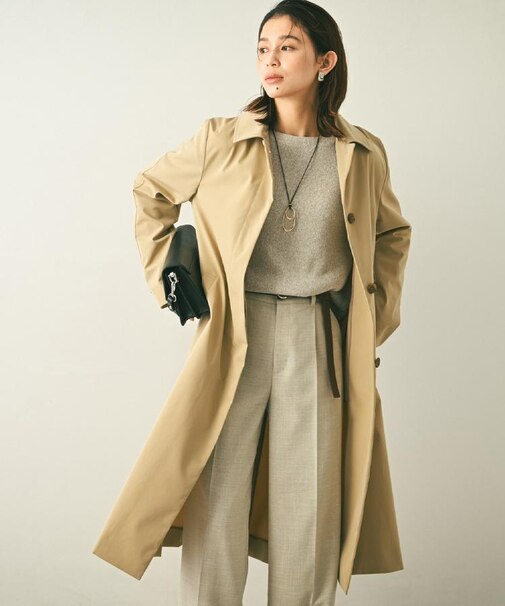 【はっ水/洗える/セレモニーにも】タスランステンカラーコート