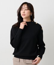 【春先におすすめ/洗える】ミラノリブニット