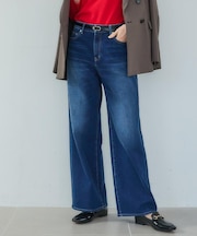 【新作デニム/快適に美シルエット見せ】MAKE×DENIM WIDE