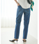 【新作デニム/快適に美シルエット見せ】MAKE×DENIMスリムストレート