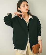 ジップアップニットカーディガン