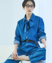 ライトウェイトデニムブラウス