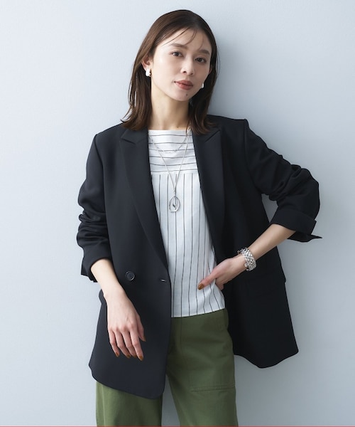 ダブルブレストジャケット｜アンタイトルの通販｜&mall（アンドモール