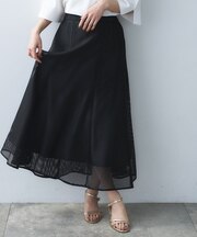 スクエアメッシュスカート