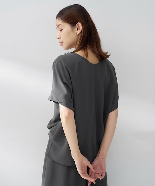 【はっ水/遮熱/セットアップ可】リラクミスト 前後2WAYブラウス