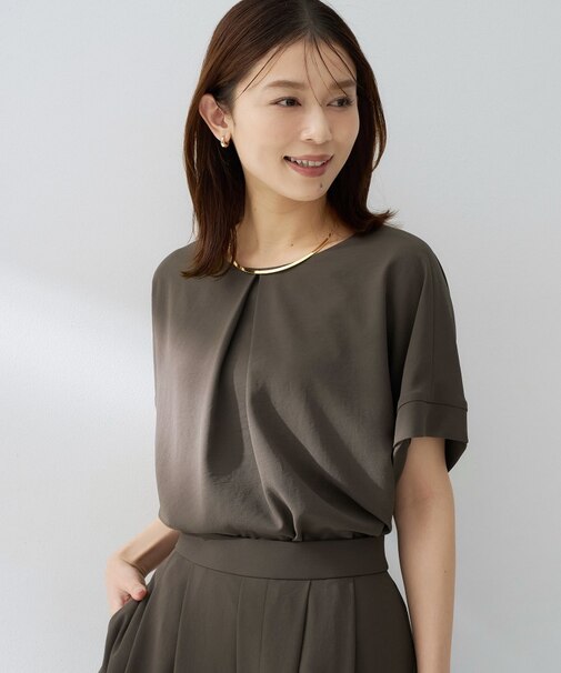 【はっ水/遮熱/セットアップ可】リラクミスト 前後2WAYブラウス