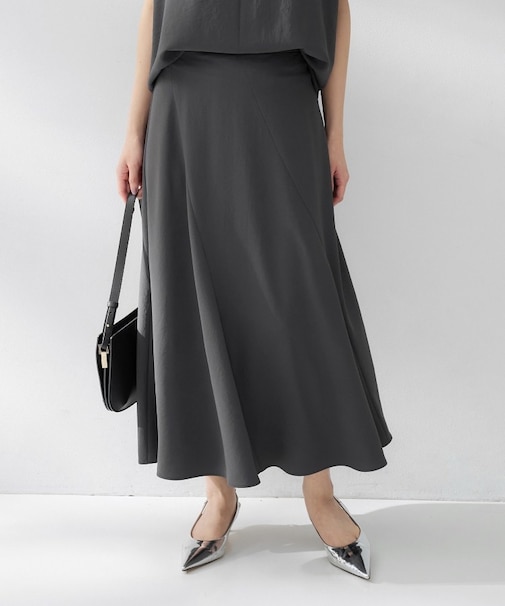 【夏の名品セットアップが今年も登場！/はっ水/遮熱】リラクミスト フレアスカート