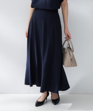 【夏の名品セットアップが今年も登場！/はっ水/遮熱】リラクミスト フレアスカート