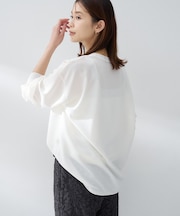 リッチジョーゼットブラウス