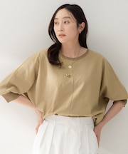 【吸水速乾/UVカット】ドルマンスリーブプルオーバー