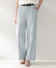 【セットアップ可/UVカット/接触冷感/遮熱/通気性】スラブワイドパンツ