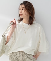 【Munich】ラッフルスリーブトップス